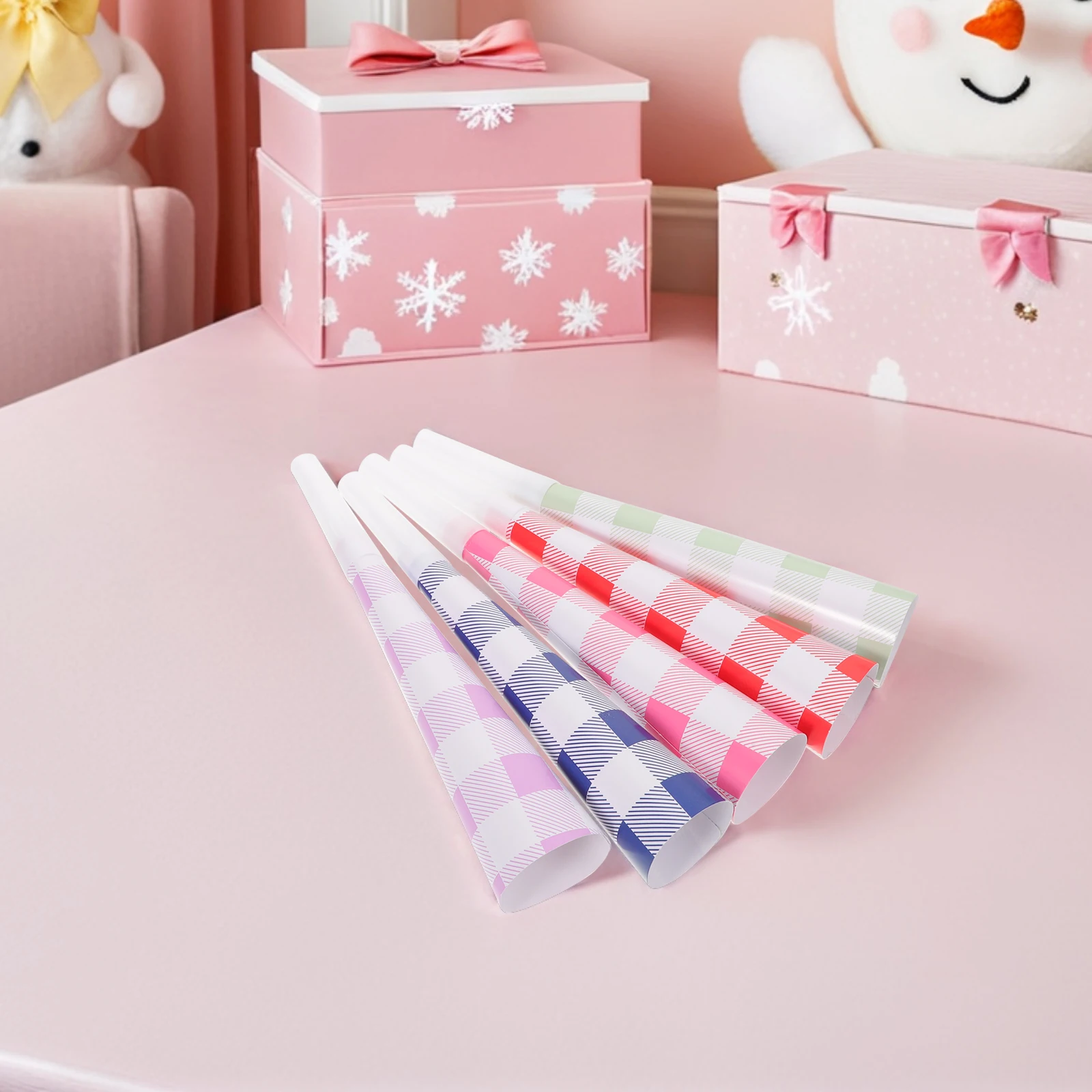 

40pcs Colorful Party Blower Blowouts Noisemakers Kids Noise Maker Birthday New Year Favors Whistle Festive Cheer Horns Safe