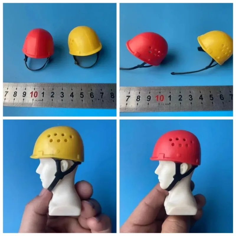 

1/6 Scale Helmet Hat Modern Trend Engineering Safety Plastic Material Cap Model for 12inch Female Soldier Action Figures Dolls