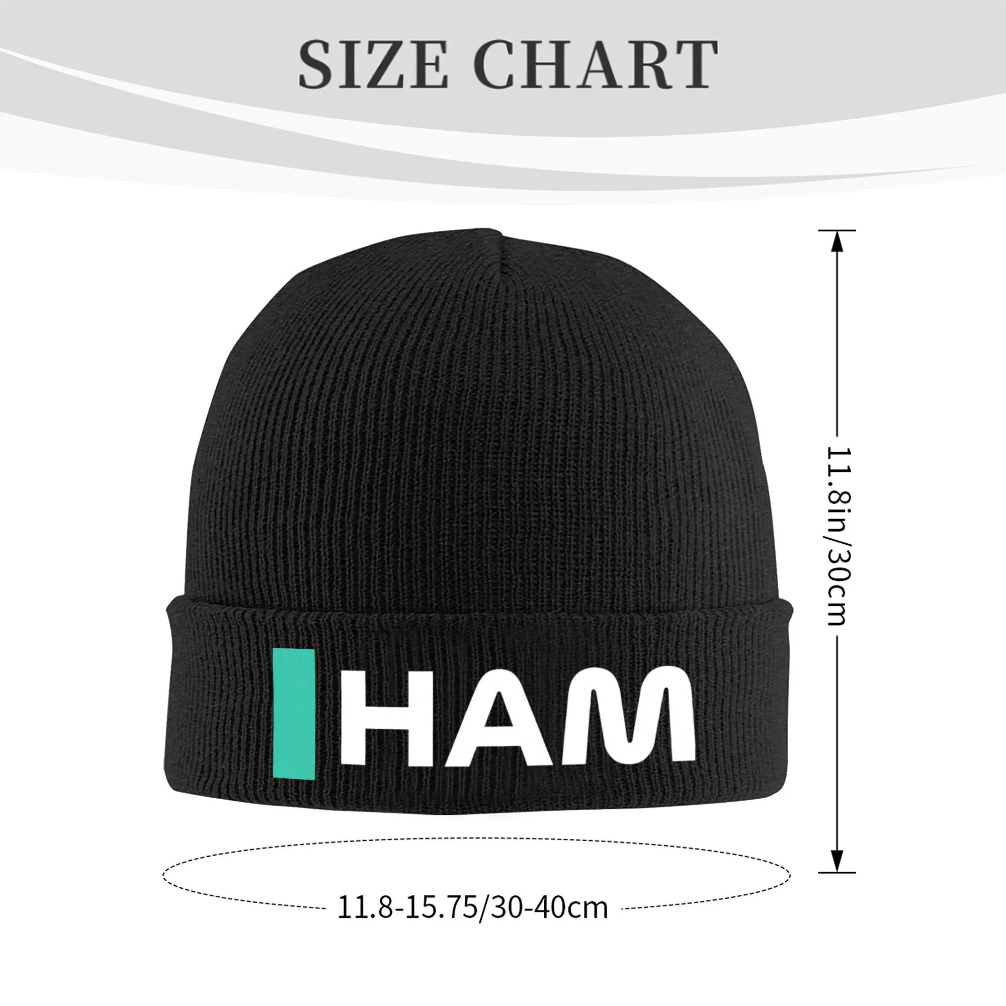 Custom Hamiltons 44 Skullies Beanies Caps Unisex Winter Warm Knit Hat Adult HAM Sport Car Racing Bonnet Hats Outdoor Ski Cap