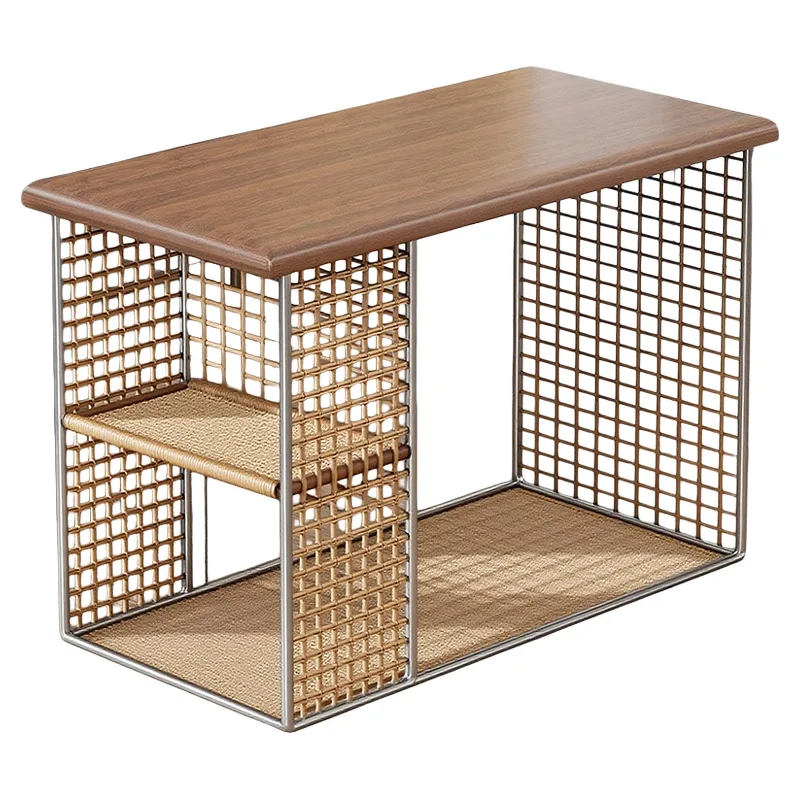 

Tea table rack, t ea room coffee table rack, small apartment te a table, balcony tea drinking small table, te a set, teapot rack