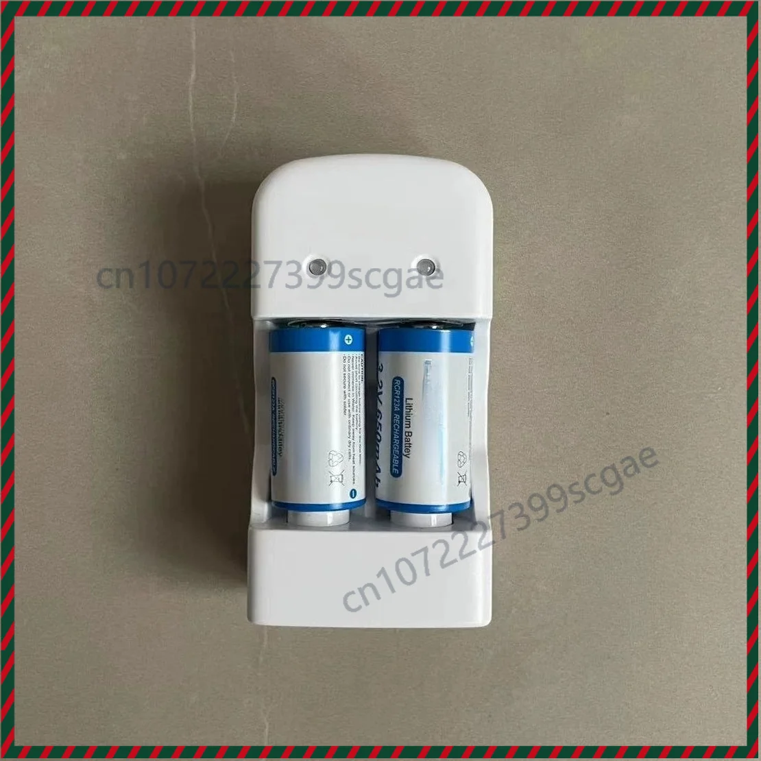 2pcs RCR123A LiFePO4 Rechargeable Lithium Battery Pack Set For BESTON
