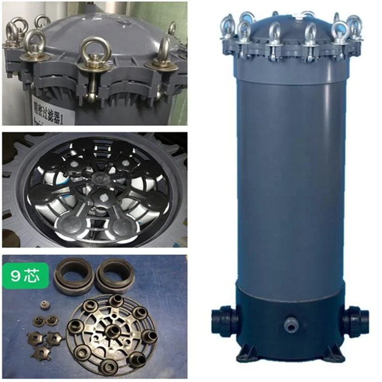 PP filter shell fine filter UPVC cartridge filter housing,UF system water desalination machines prefilter