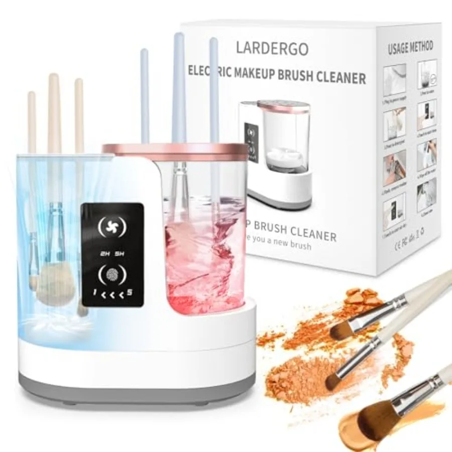 

Makeup Brush Cleaner Machine Ultimate Efficient Electric Automatic Cleaner and Dryer for All Types of Makeup Brushes1