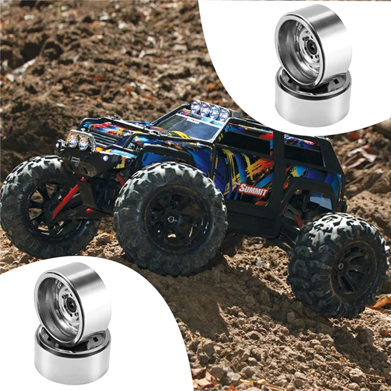 

AS96-12PCS Rally 1.9 Metal Beadlock Wheel Hub Rim For 1/10 RC Crawler Axial SCX10 90046 AXI03007 Traxxas TRX4 RC4WD D90,1