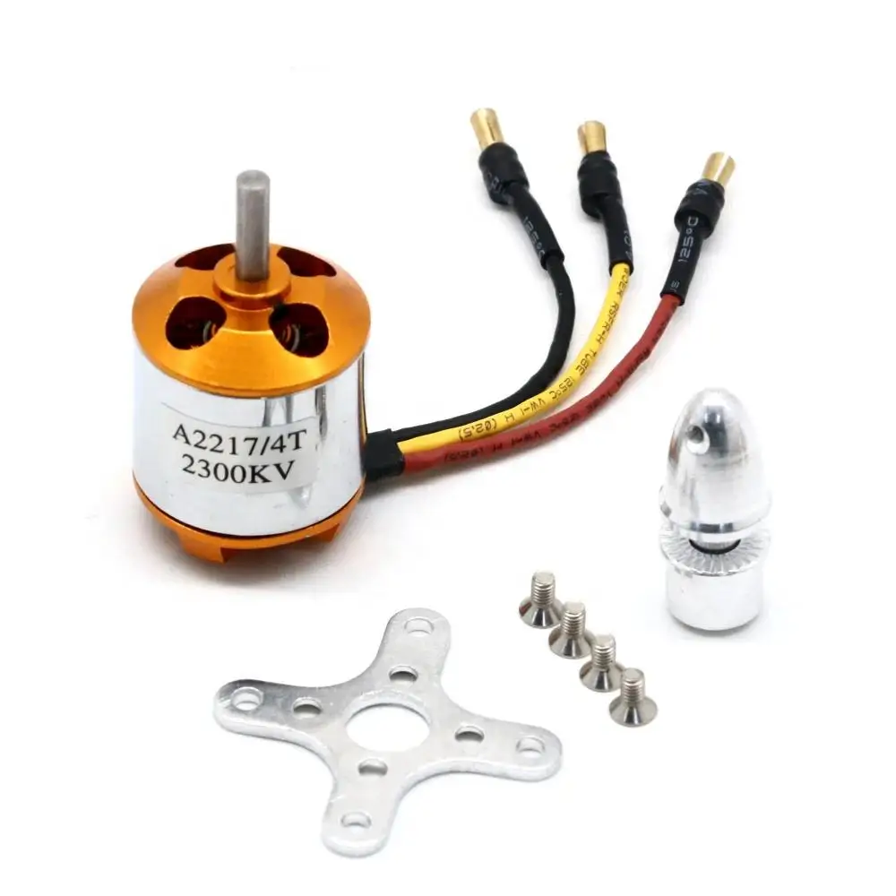 A2217 2217 950KV 1100KV 1250KV 1500KV 1750KV 2300KV 2700KV Outrunner Brushless Motor For RC Airplane Quadrocopter