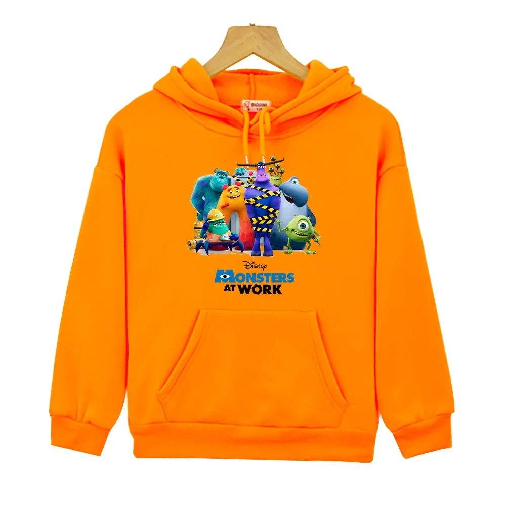 

Disney New Children's Hoodies Monster At Work Cartoon Print Clothing Autumn Winter Fashion Kids Sweatshirt Boys Girls Pullovers