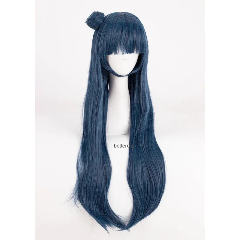 LoveLive Sunshine Tsushima Yoshiko Cosplay Wigs Love Live Aqour Yohane Heat Resistant Synthetic Hair Wig   Wig Cap