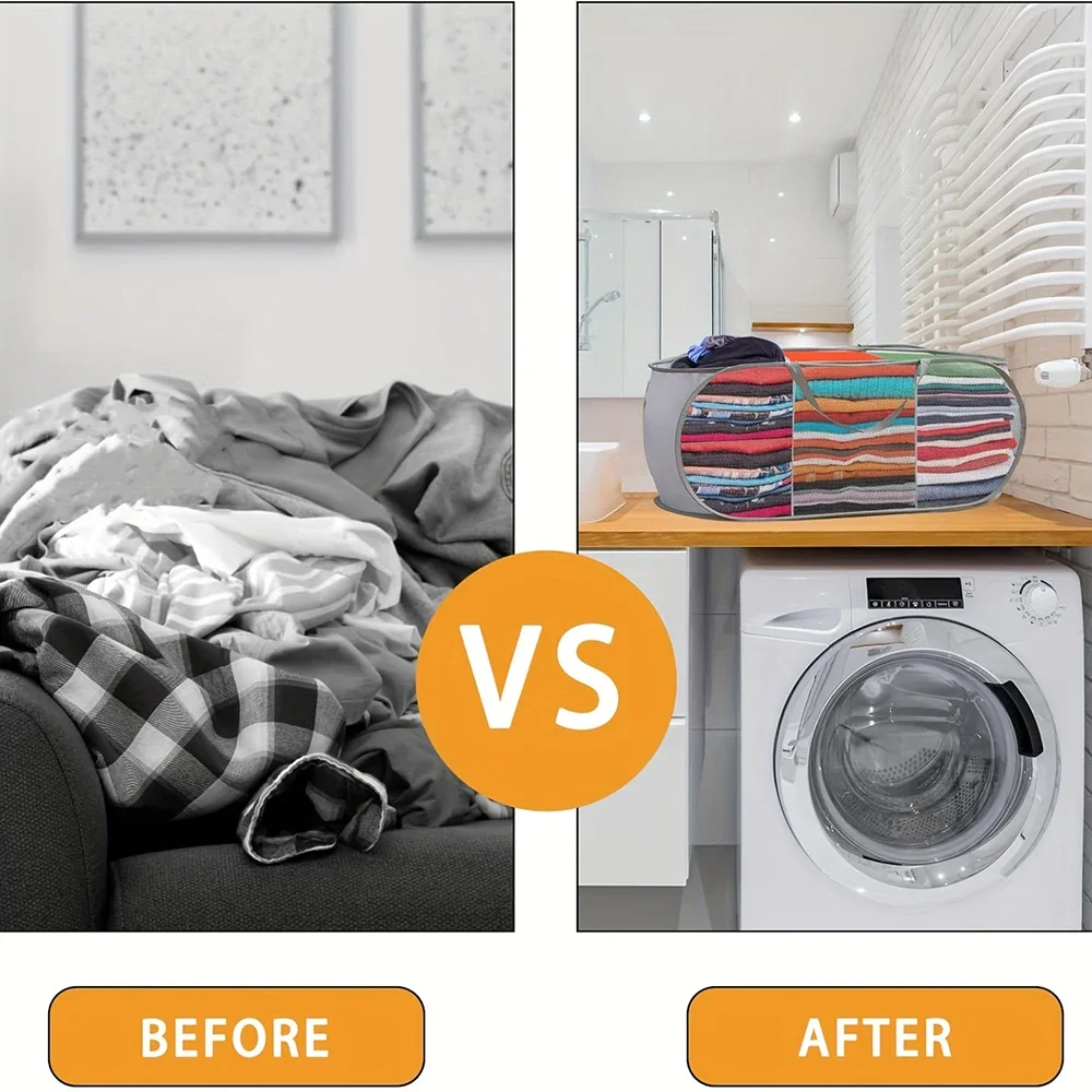 1 قطعة المنزل الحمام شبكة سلة التخزين دش الغسيل الملابس الملابس القذرة حقيبة طوي المحمولة الأعمال سلة السفر