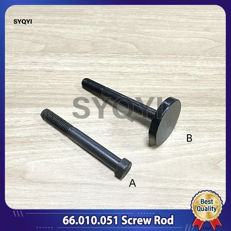 

Запасные части Heidelberg SM102 CD102: Осциллирующий винтовой стержень 66.010.051 для ролика распределителя чернил