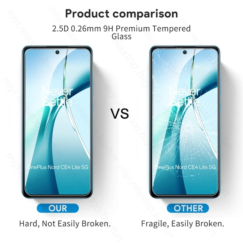 8In1 9H Tempered Glass Case For OnePlus Nord CE4 Lite Light 5G Protective Glass On One Plus NordCE4 1+Nord CE 4Lite Camera Glass