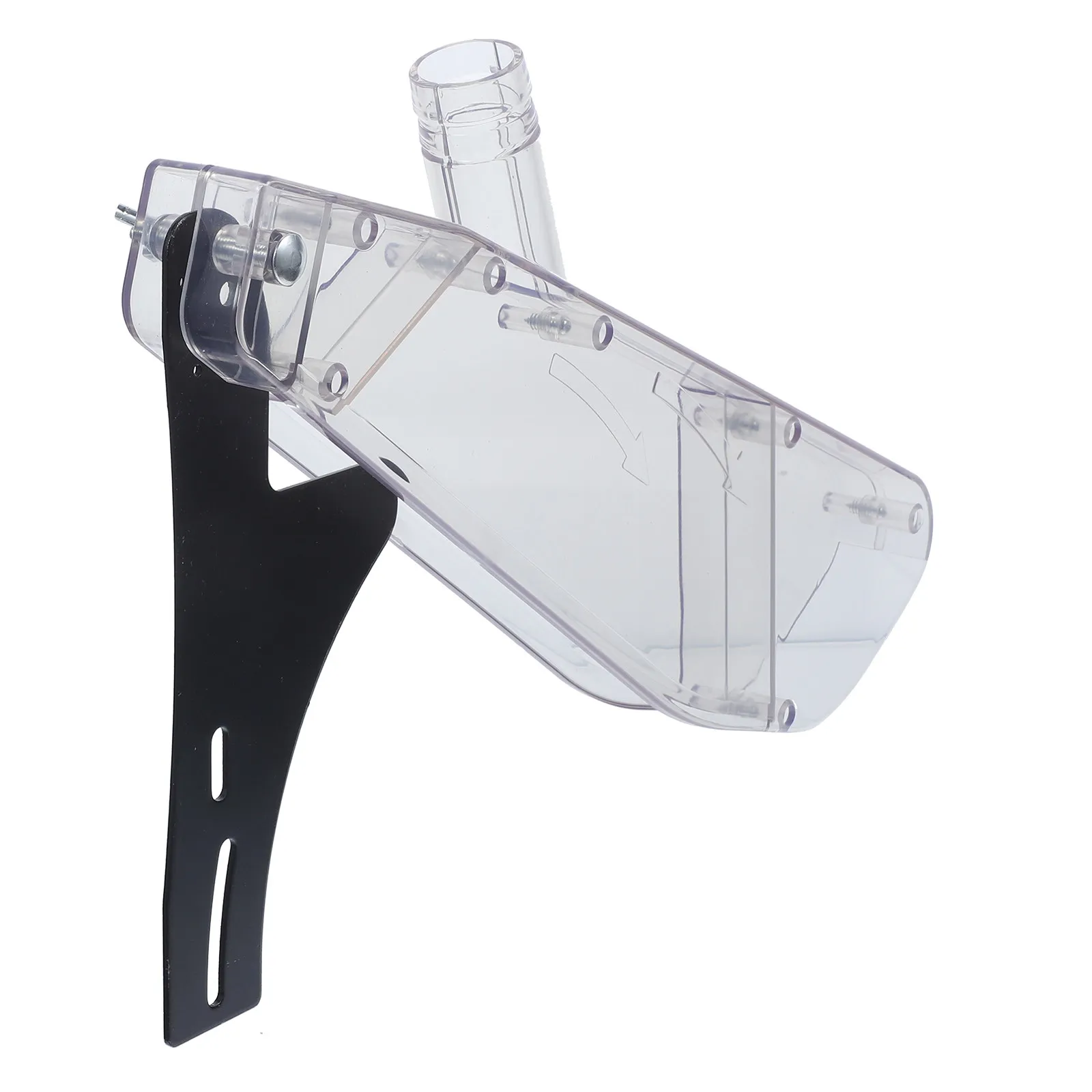 

Защитный кожух для пильного диска (дисковой пилы) для тяжелых условий эксплуатации, прозрачный, пылезащитный, совместимый с инструментами для распиловки древесины, защитный кожух для деревообрабатывающего инструмента