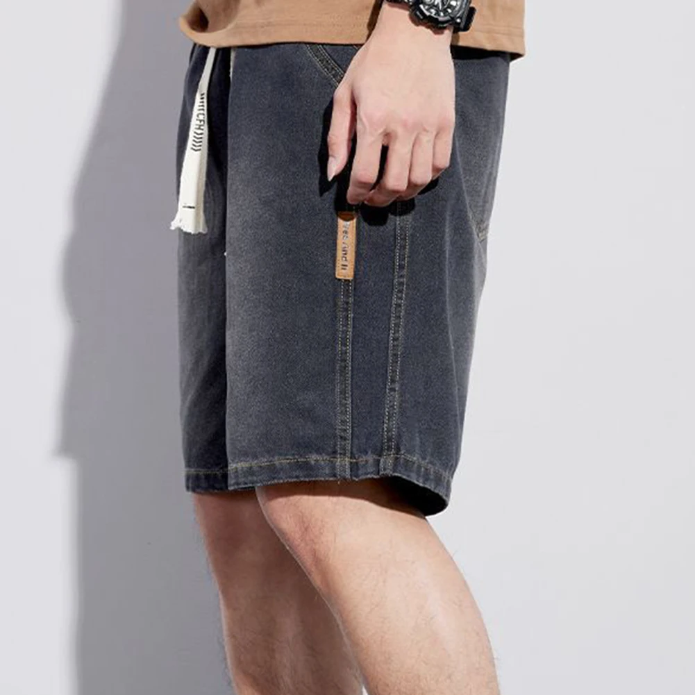 Brand New Men Clothing Beachwear Loose Fit Casual Distressed Washed Pants Brand New Condition Casual Style Shorts