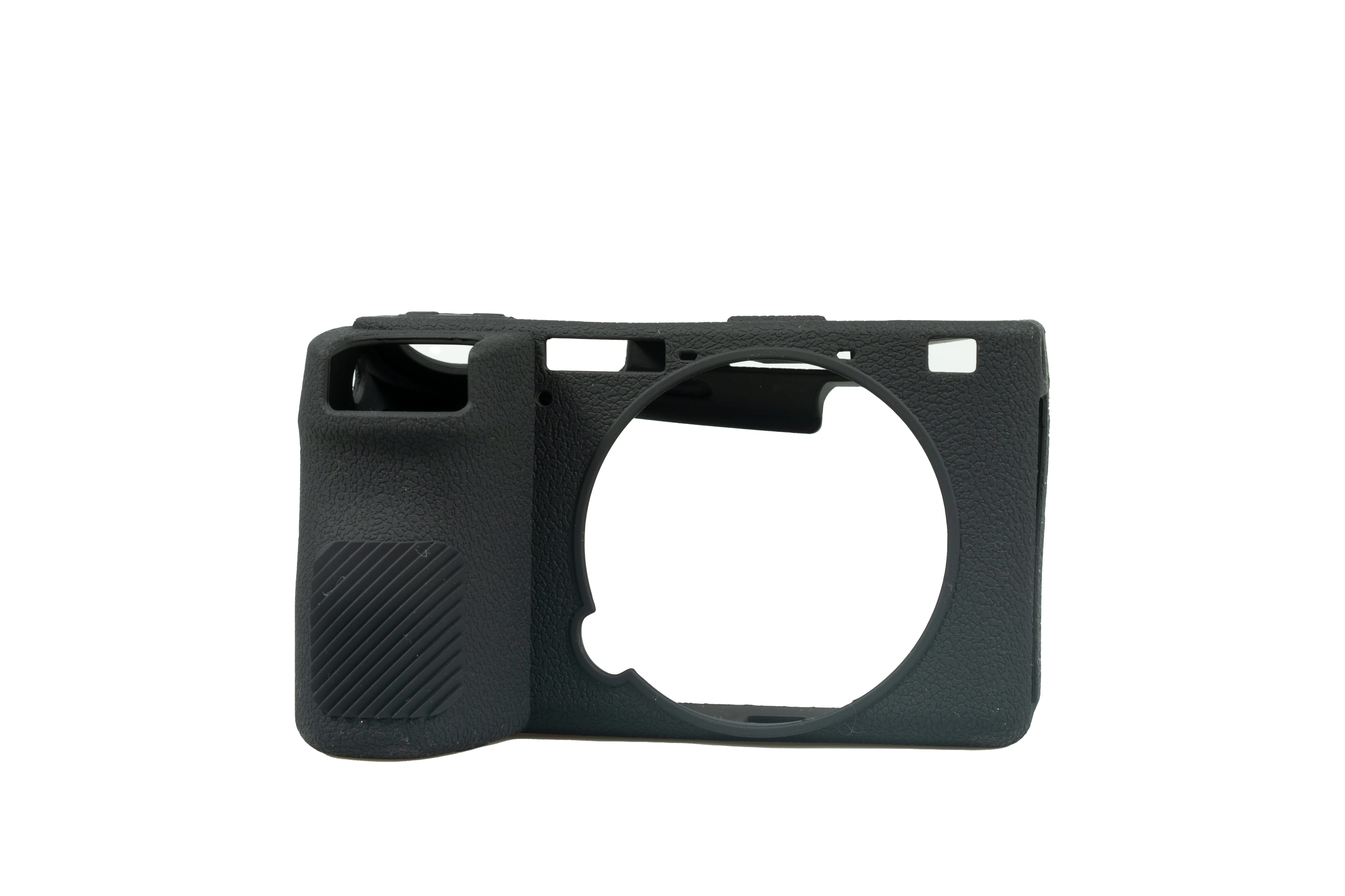 Setto กรอบผิวกรอบกระเป๋าใส่กล้องถ่ายรูปกระจกซิลิโคนนิ่มสำหรับโซนี่ A6700