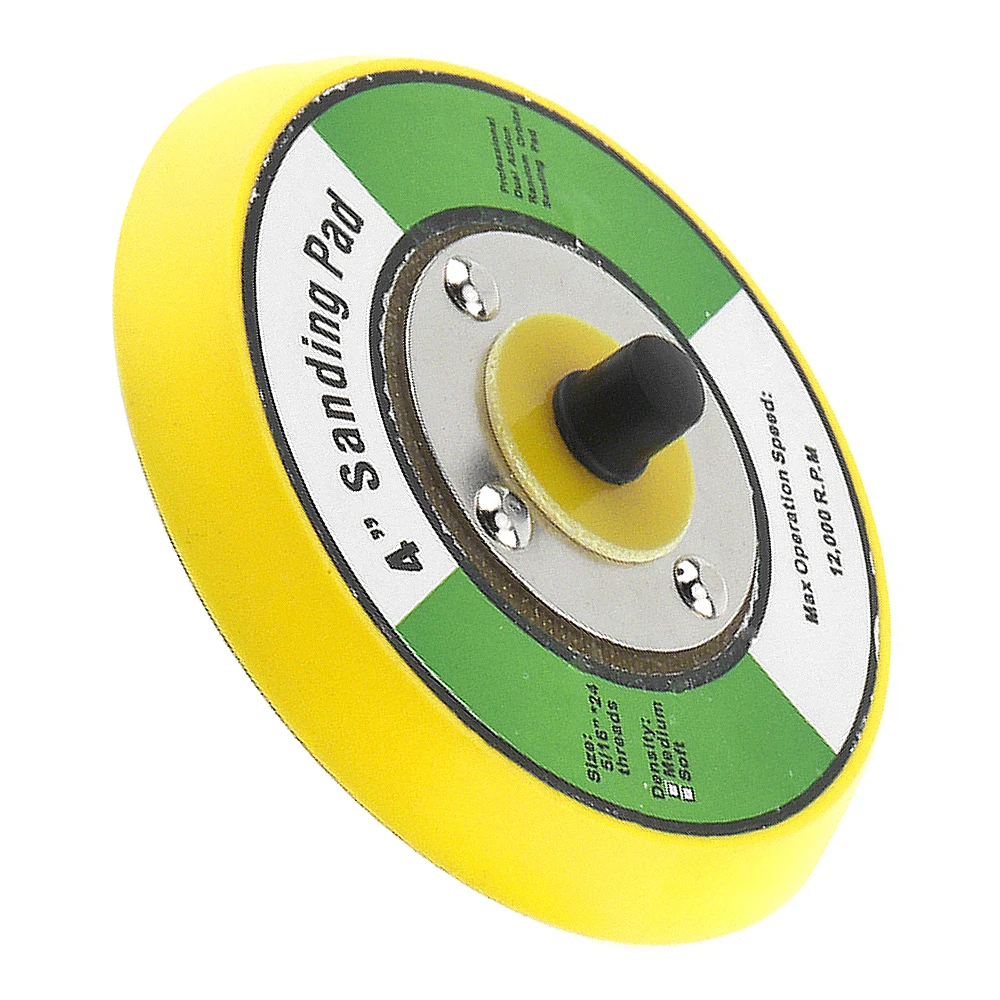 Polishing plate 4 Inch Professional 12000RPM Double-acting Random Orbital Sanding Pads with Smooth Surface for Polishing Sanding