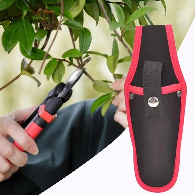 Garden Scissors Waist Bag Pruner Holster Gardening Pruning Shears Cover Garden Scissors Case Pruning Scissors Sheath Pouch