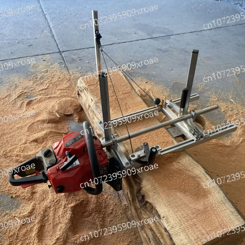 

Board opener saw auxiliary wheel chainsaw chainsaw board opener frame winch