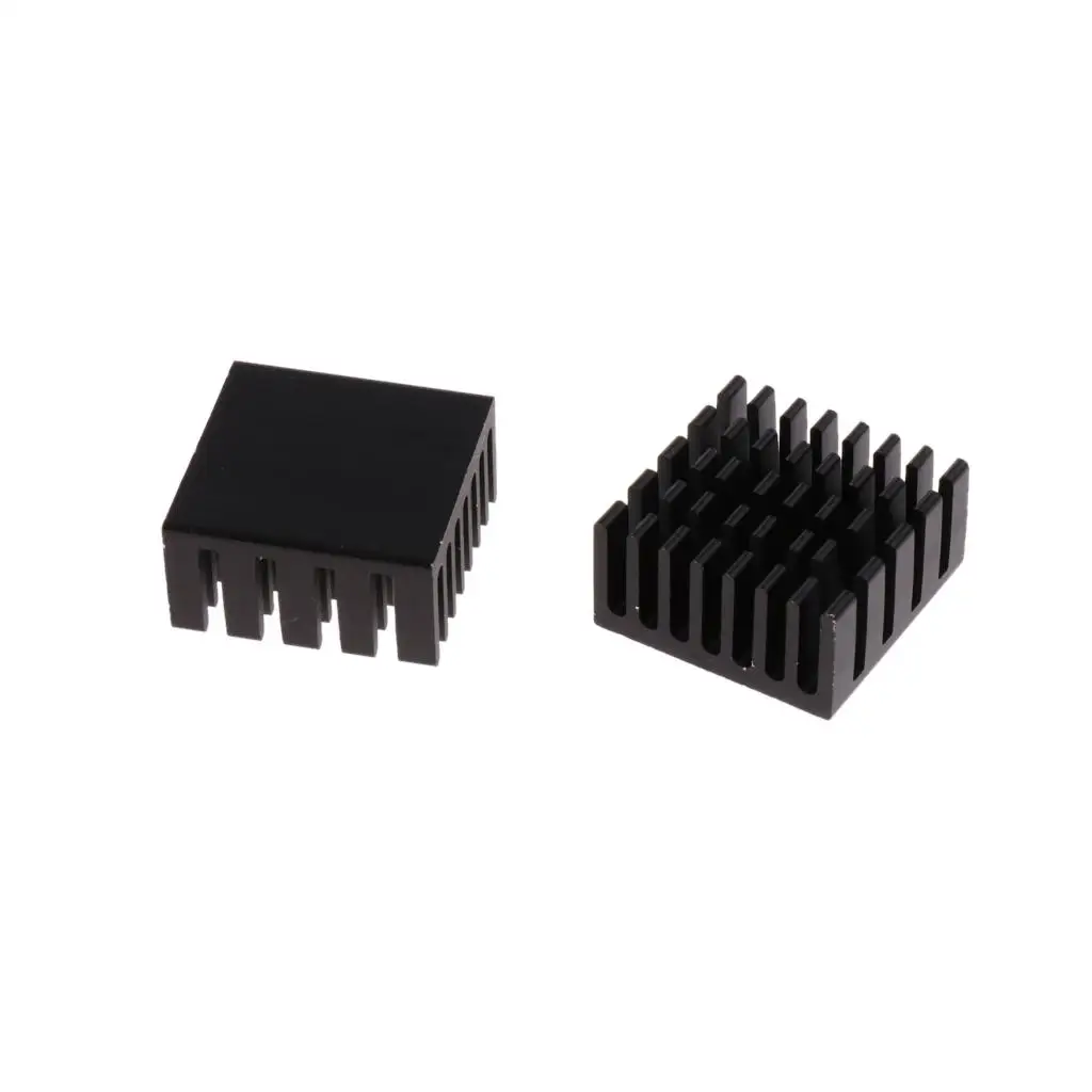Slotted Aluminum Heatsink Compact Radiator Block Efficient Cooling for IC Chip and LED Device