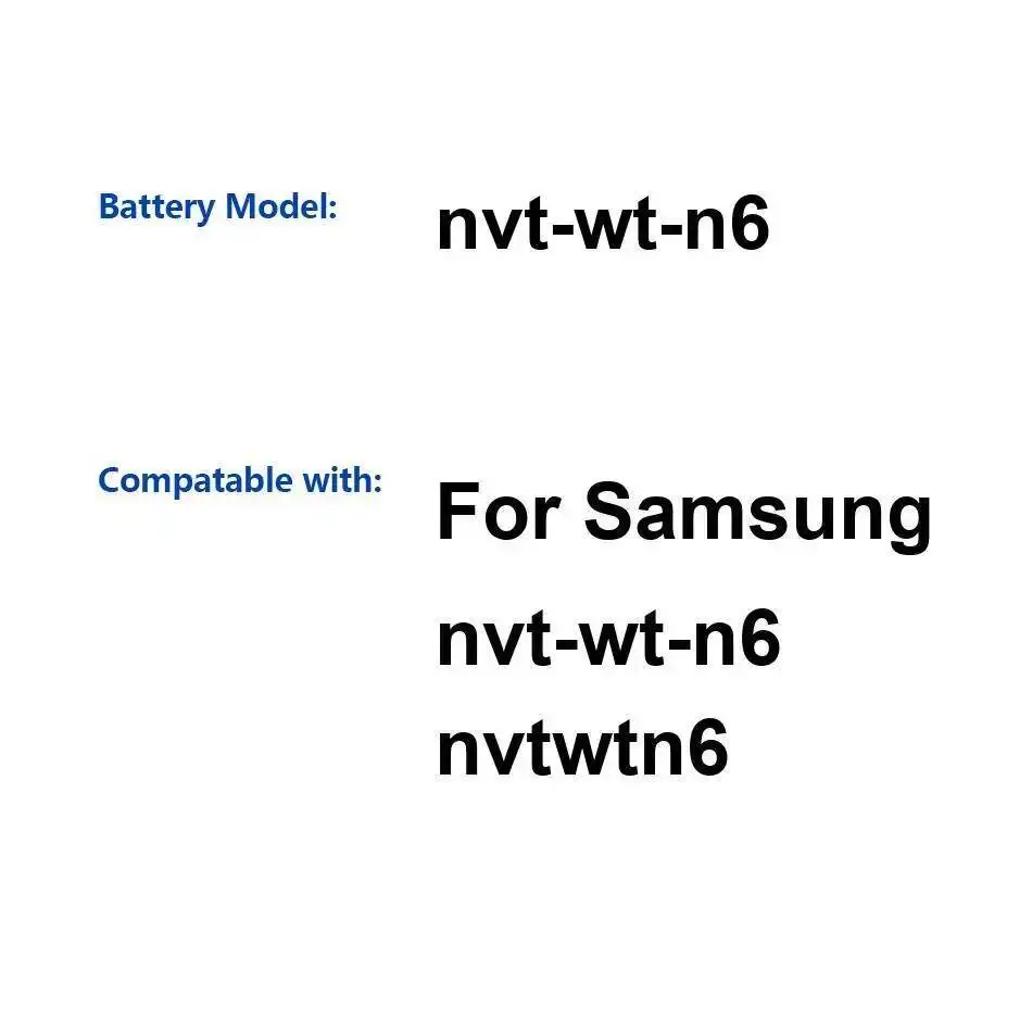 

Аккумулятор мобильного телефона для Samsung Galaxy A10S SM-A107F A20s SM-A207F Высокая совместимость Nvt-WT-N6 4000 мАч