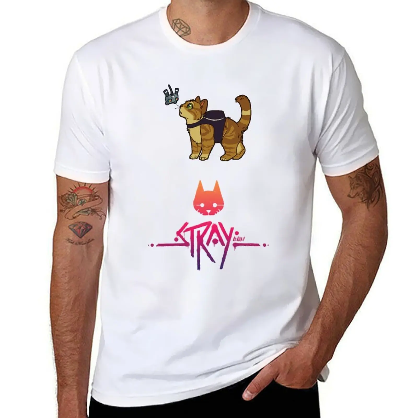 

My Favorite People Stray Game Gifts Movie Fans T-Shirt cotton tshirt 100% printed t shirts for man T-Shirt