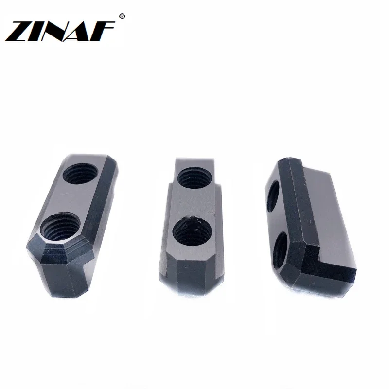 Imagem -04 - Mandril Hidráulico para Torno Cnc Chato e Ferramenta de Corte Oco t Nut Block Polegada Furo Interno Suporte de Usinagem T-slot Sbt 8