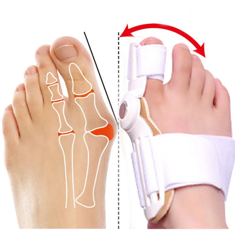 Big Toe Orthotics Bunion Splint Straightener Corrector Foot Pain Relief Hallux Valgus Correction For Pedicure Device Foot Care