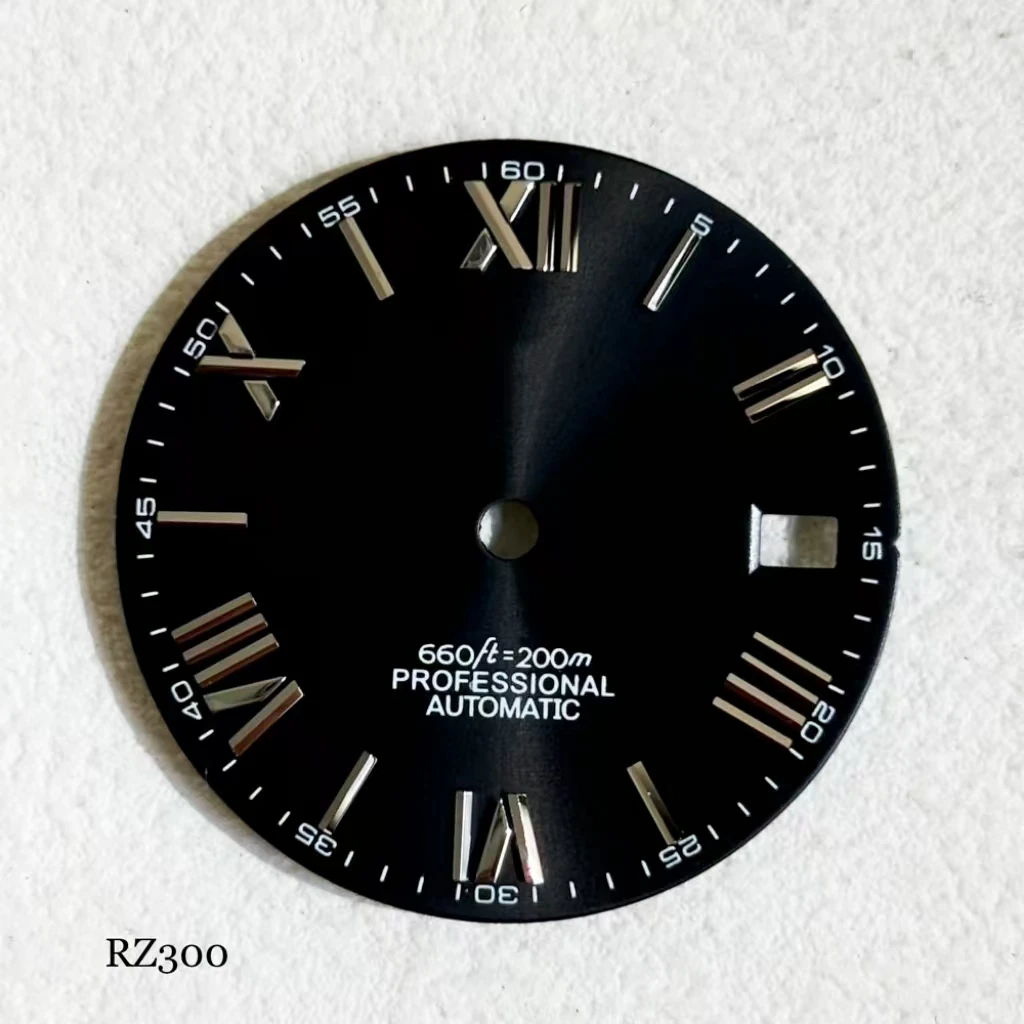 

Best-selling high-quality NH35 movement dial with 28.5mm Roman numerals and S marking, compatible with S/35 model watch accessor