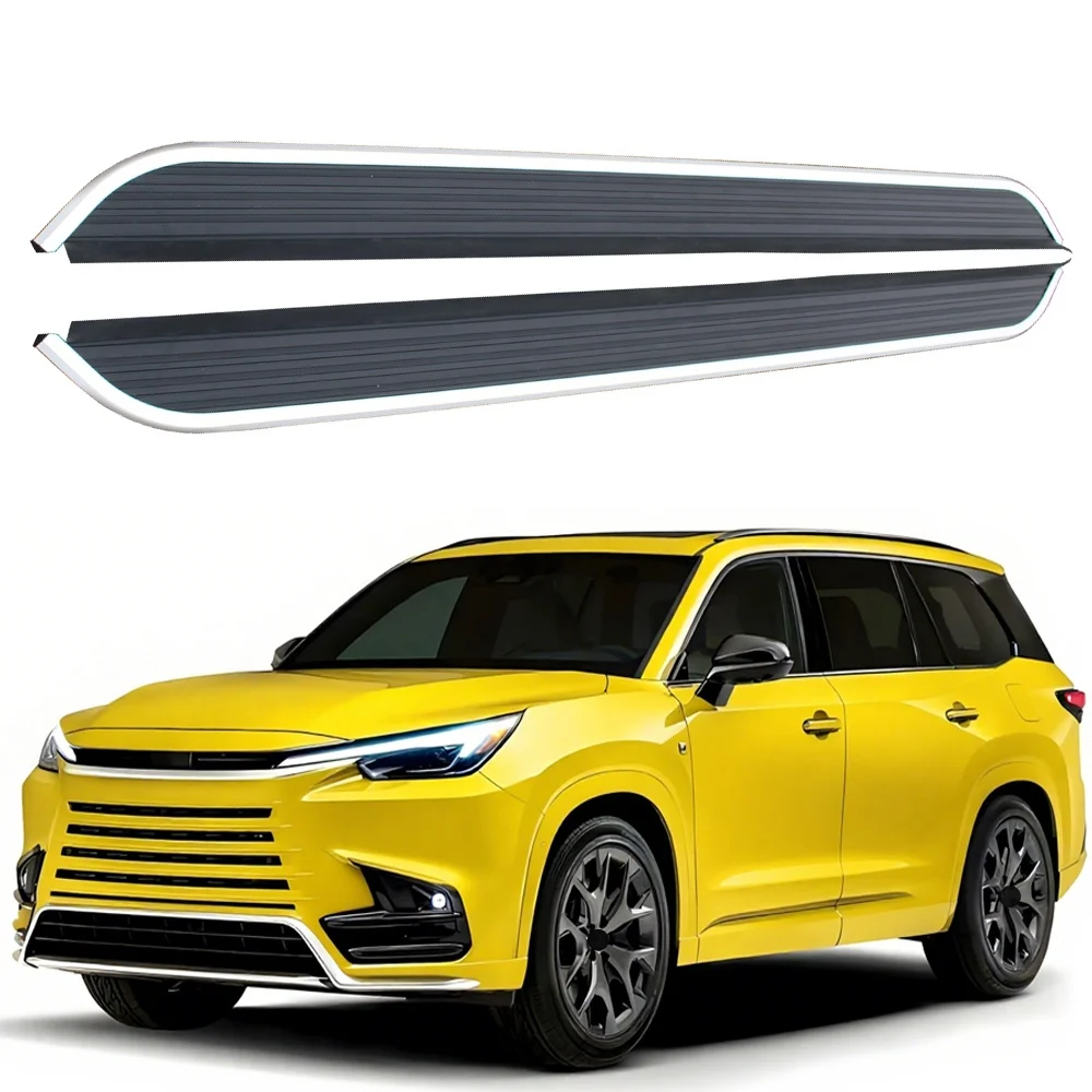 

Fits for Lexus TX TX350 TX500h TX550h 2024 2025 2026 Fixed Running Boards Side Steps with Brackets Foot Pedal Protector Bar