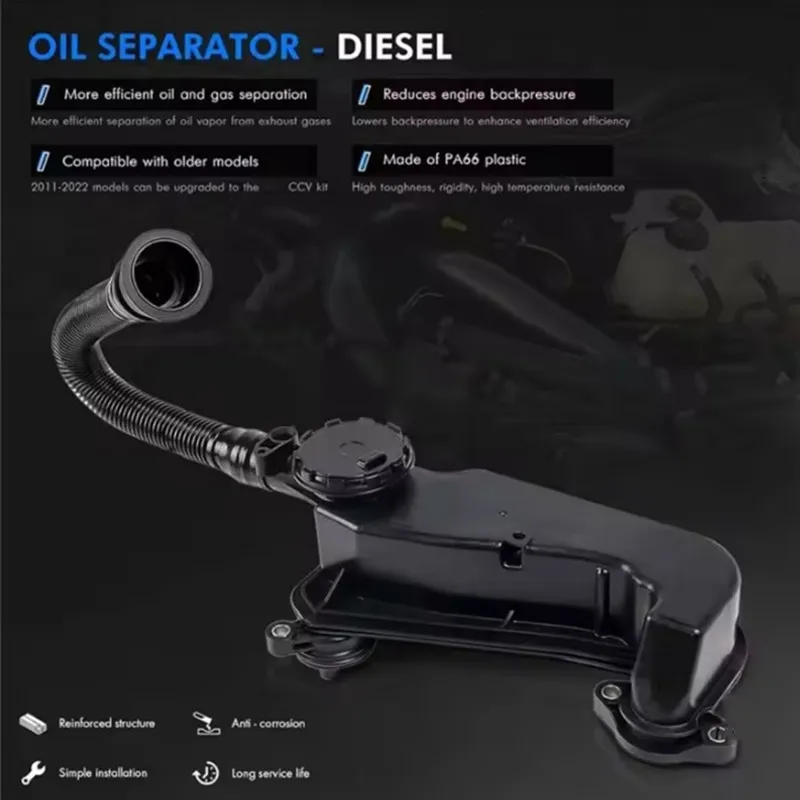 Ingenious-Automotive Engine Replacement Part- Oil-Gas Separator Assembly(PC3Z6A785A) For Ford 2017 Through 2019 Models