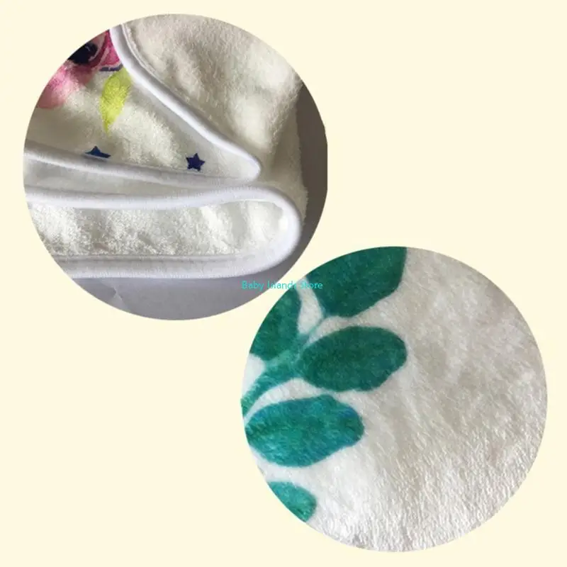 

K92D Newborn Swaddle Record Growth Milestone Blanket Baby Monthly Milestone Blanket