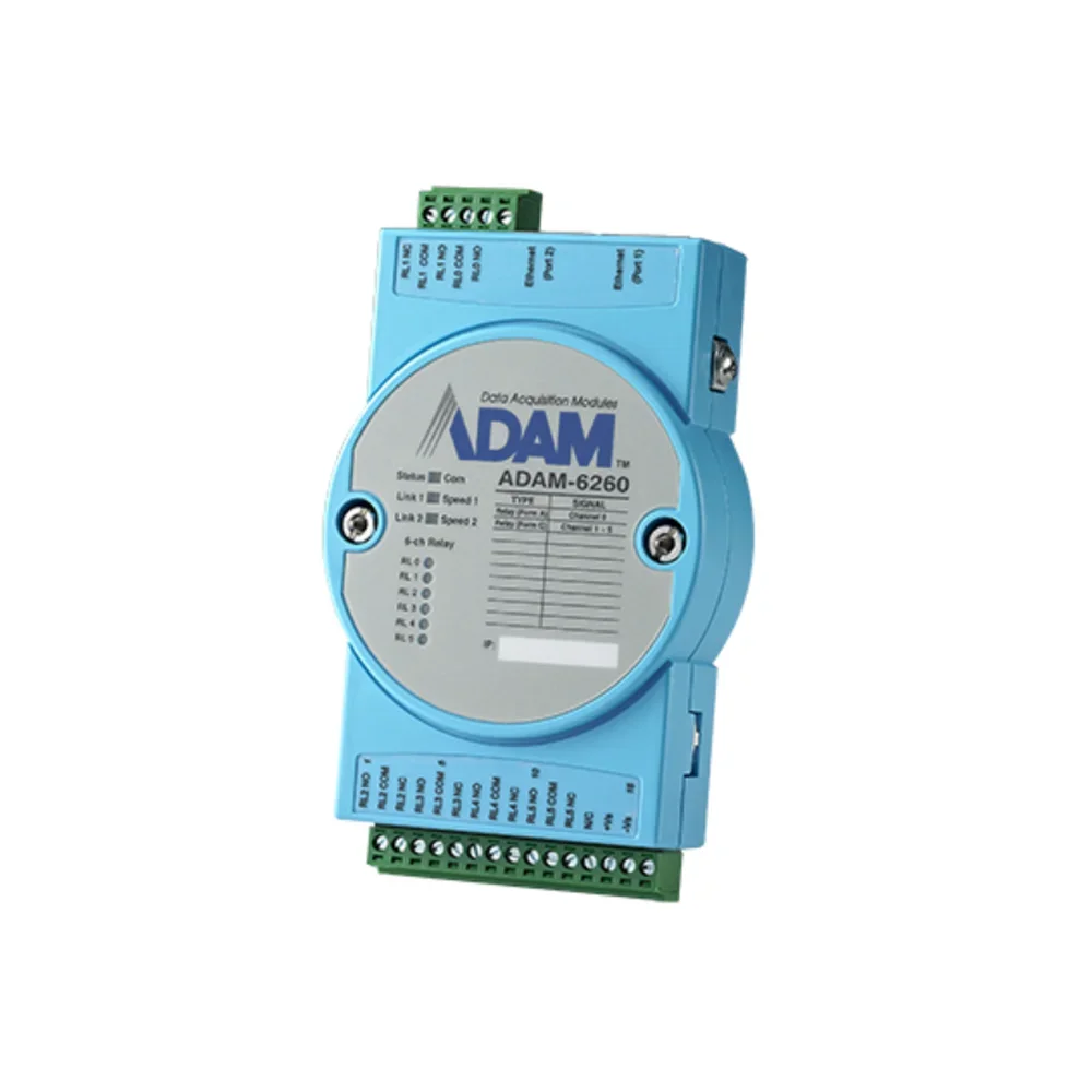 Advantech ADAM-6250 6-ch Relay Output Modbus TCP Module