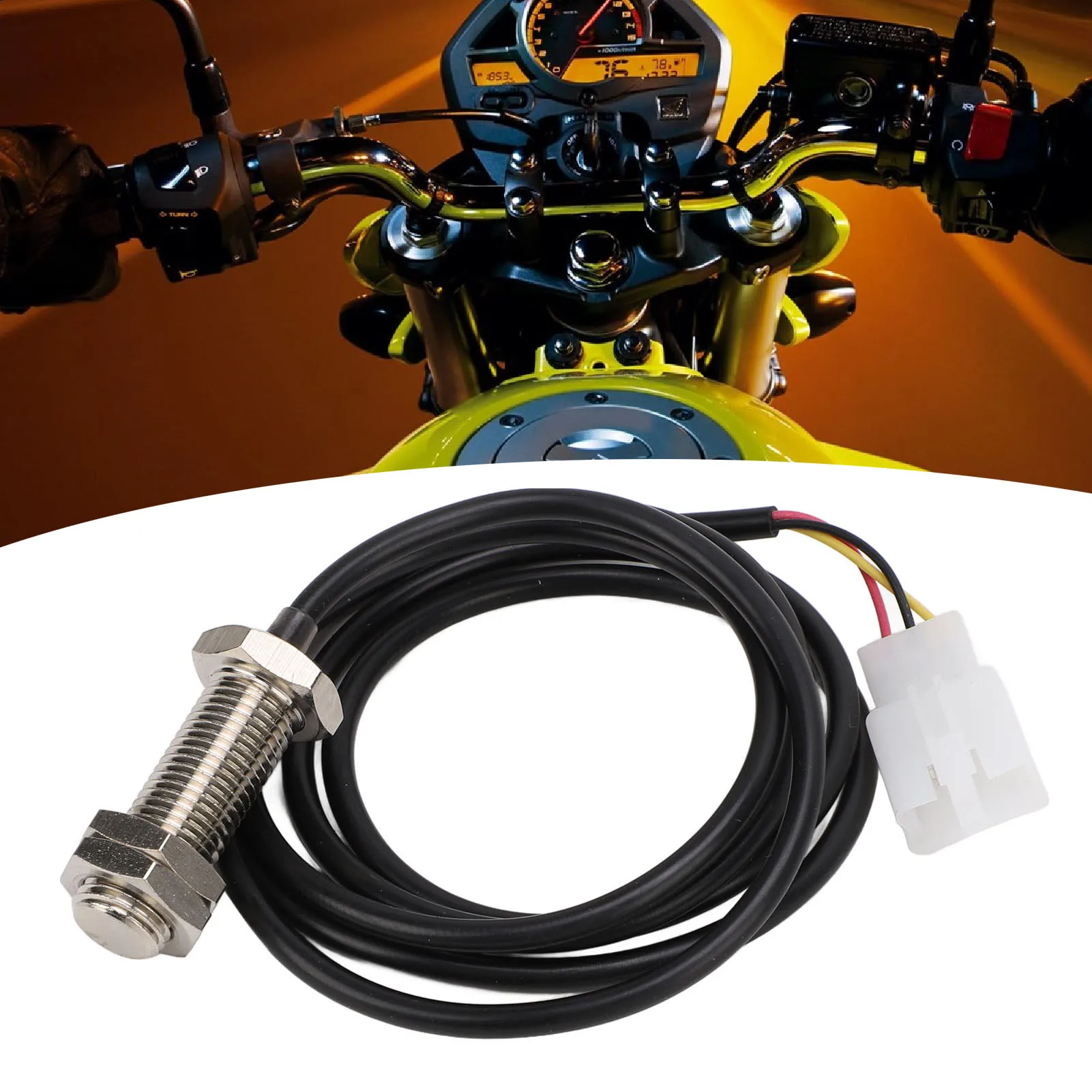 

Датчик одометра мотоцикла, точный, высокопрочный, универсальный, подходит для большинства мотоциклов