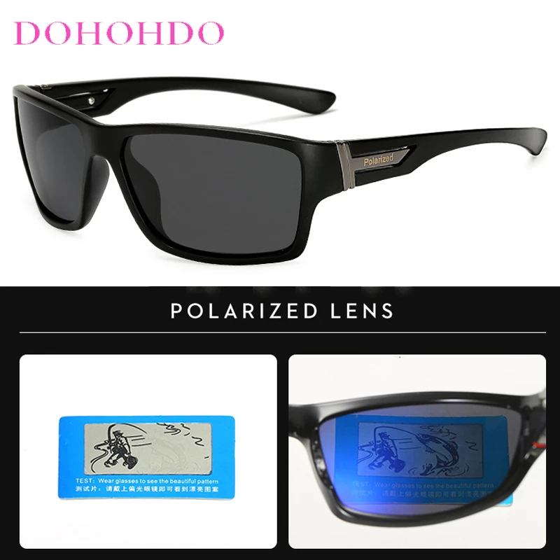 

Retro Square Night Vision Polarized Goggles Women Brand Designer Sports UV400 Anti-Glare Driving Fishing Eyewear Men Sunglasses