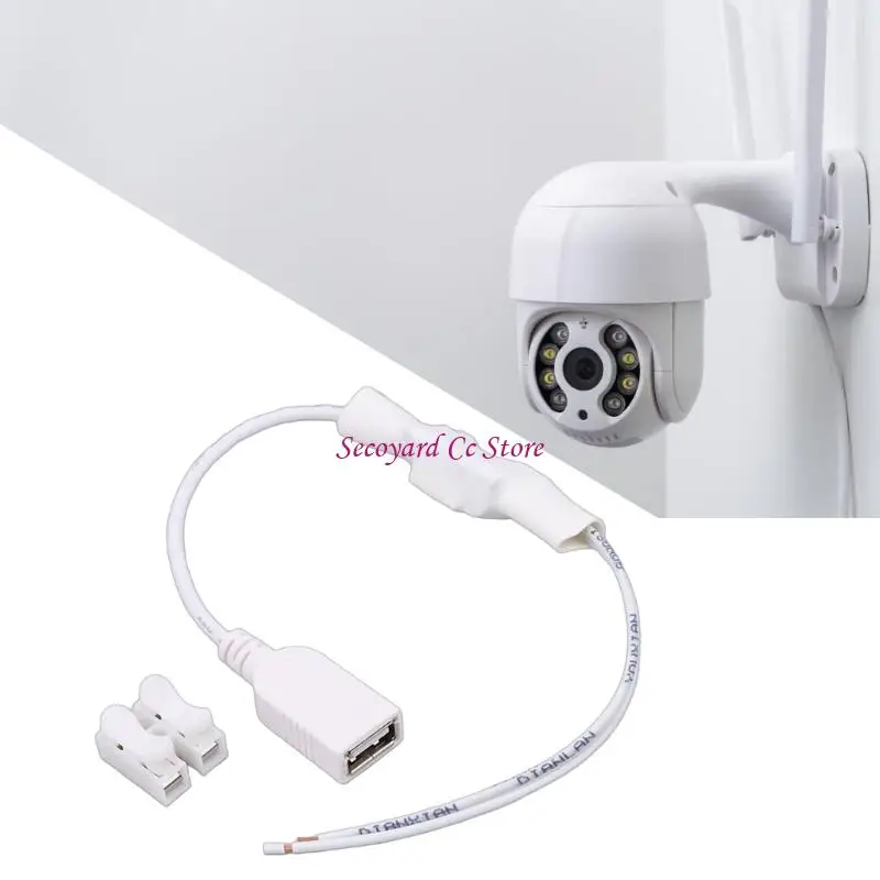 N3UC 220V To 5V 1A/2A Wireless Video Camera Power Converter Household Power Supply WiFi Monitoring Adapter