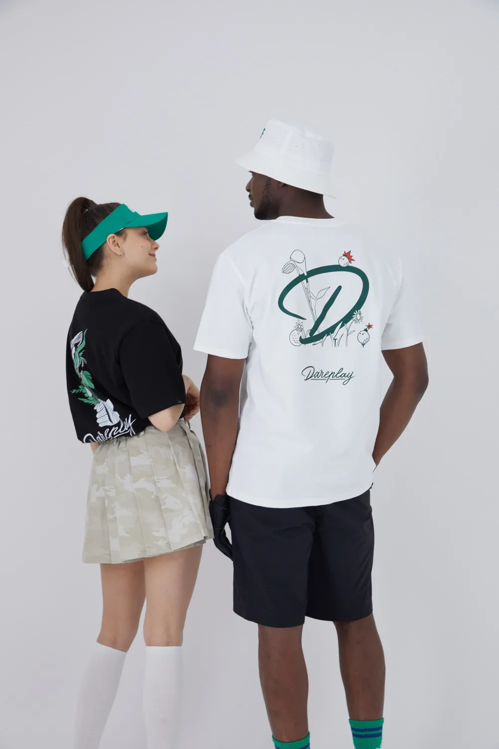 2024 T-shirt da golf da uomo nuova estate di alta qualità in puro cotone da uomo e da donna T-shirt da golf a maniche corte da esterno