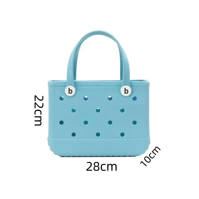 Saco de praia à prova dwaterproof água tote bolsa eva cesta de praia criança de alta capacidade multi-purpose bolsa moda criança praia saco de armazenamento