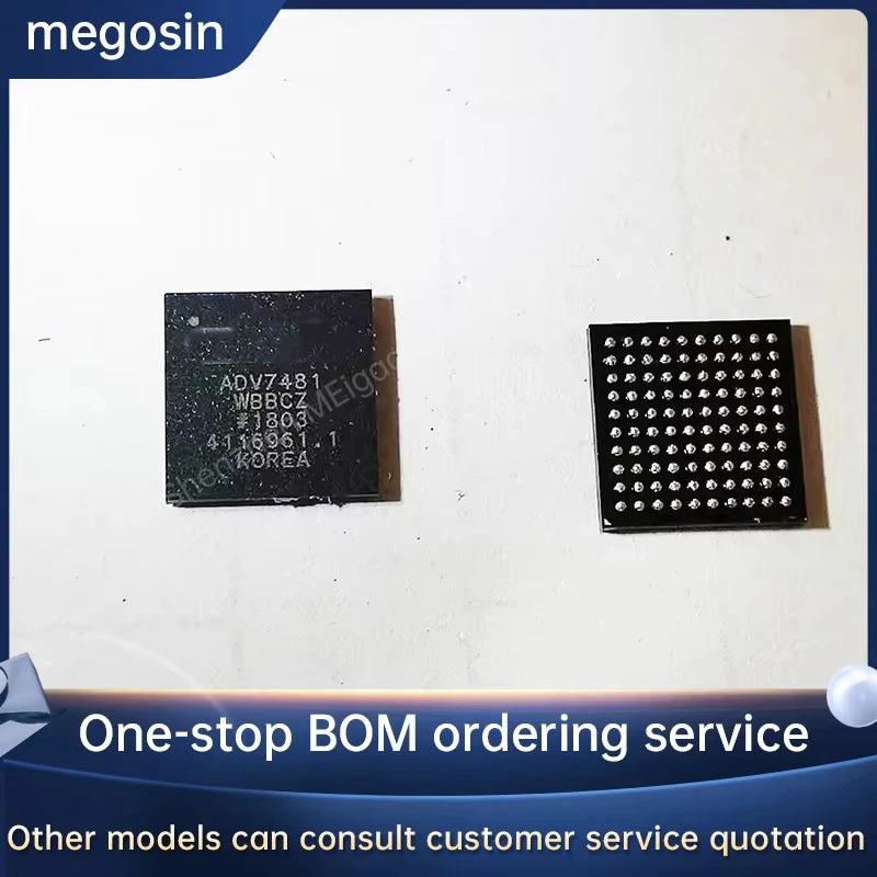 1pcs/lot ADV7481WBBCZ ADV7481W ADV7481 BGA100 Video decoder chips in stock