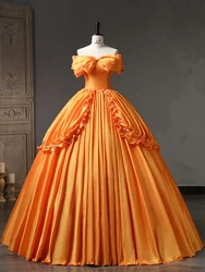 Customized Ball Gown Evening Dresses Appliques Prom Birthday Party Gowns Formal Occasion robes de soirée