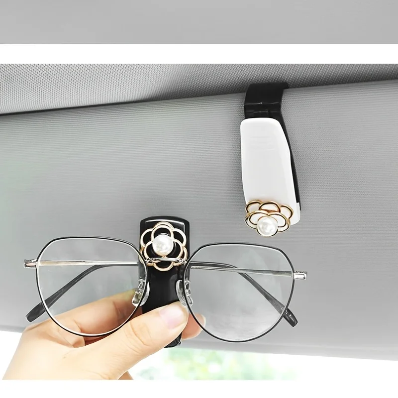 

Sunglasses Holder Portable Auto Visor Storage Multi-functional Car Glasses Clip Auto Sunglasses Holder Visor Card Storage Clip