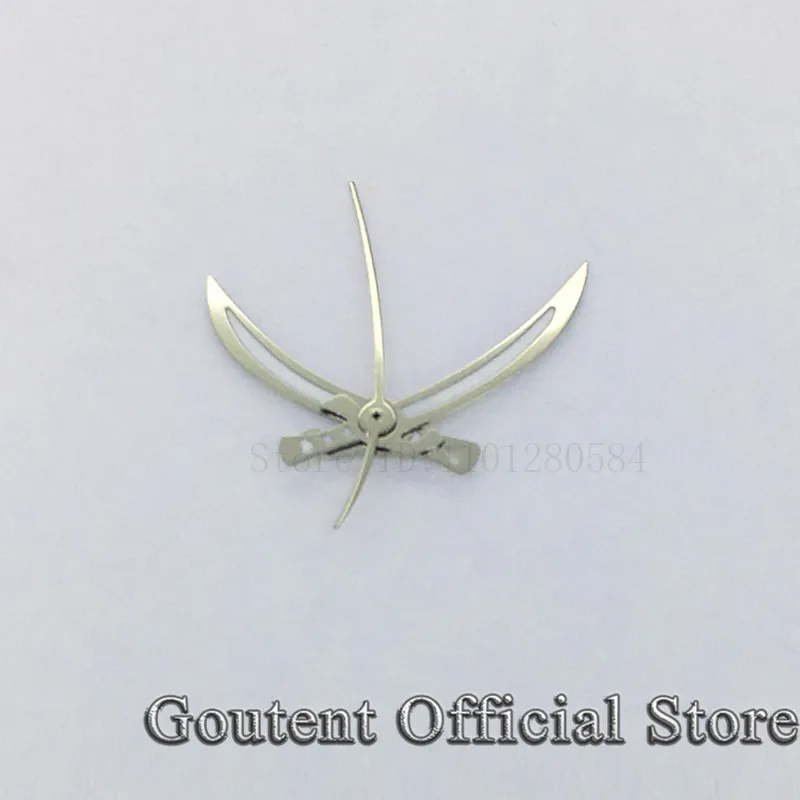 Goutent New Silver Golden Watch Hands Fit 8N24 Movement Watch Accessories