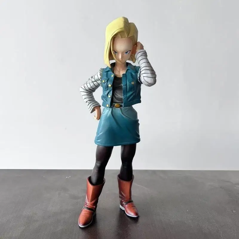 

Seven Dragon Ball Animation Peripheral Decorative Ornaments Collection Artificial Man No. 18 Anime Beautiful Girl Model Fashion