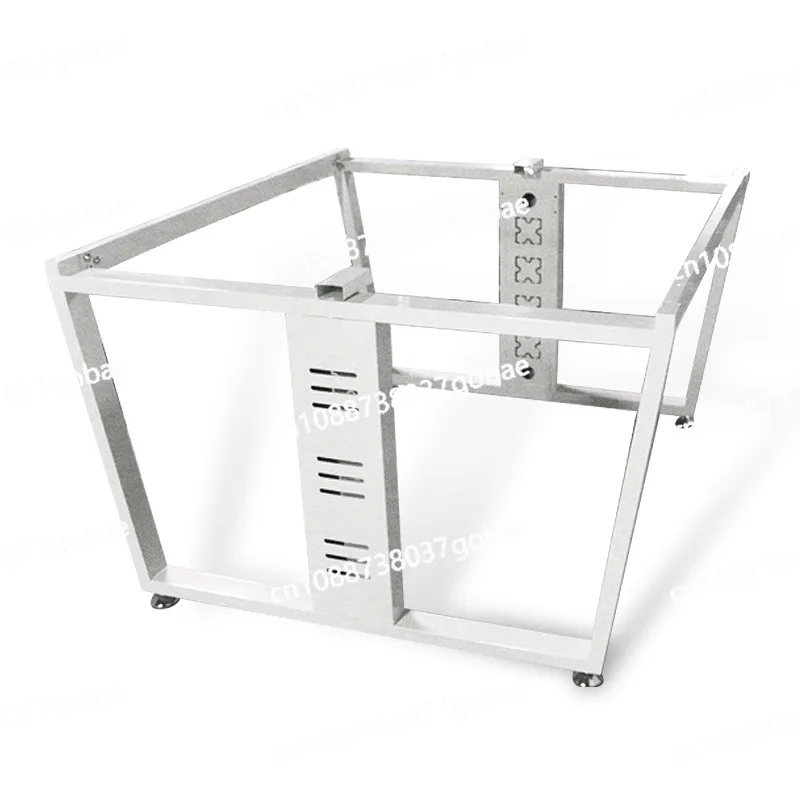 

Table rack 60 * 30 square tube wiring, desk foot, conference table company, computer desk staff card space