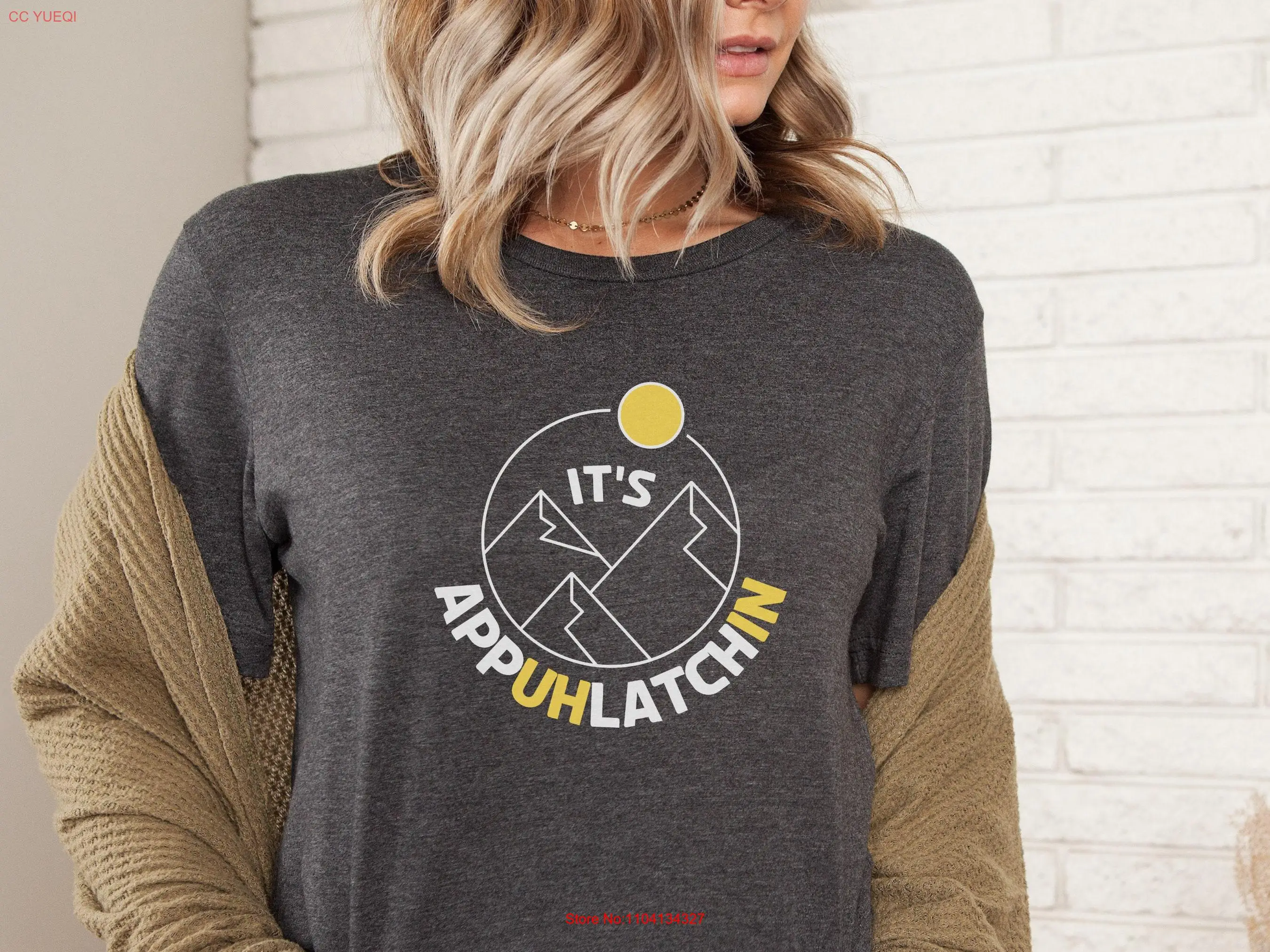 

It's APPuhLATCHin Appalachain Mountains T Shirt Pronunciation long or short sleeves