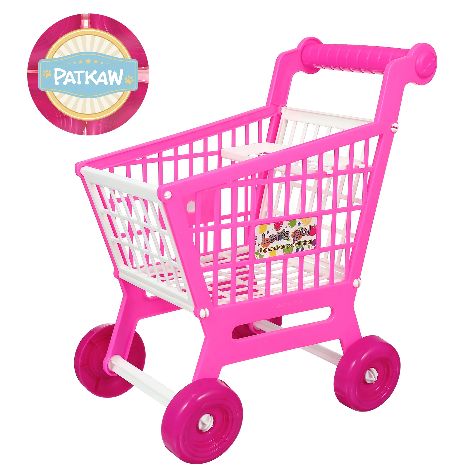 Carrito de compras de simulación, juguete de supermercado, Mini juguetes de plástico para comestibles para niños, carritos para niños pequeños