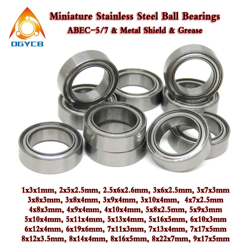 1szt SMR128 ZZ 8x12x3.5 Łożysko kulkowe ze stali nierdzewnej MR128 ZZ L1280ZZ 8*12*3.5 Łożysko szpuli SMR85 SMR95 SMR103 SMR104 SMR105 ZZ