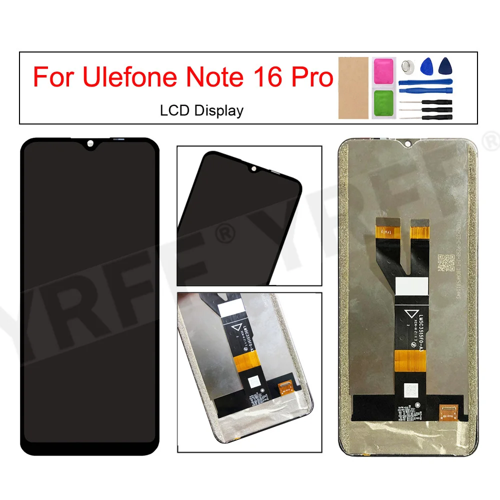 LCD Screen for Ulefone Note 16 Pro LCD Display ,Touch Screen Digitizer Assembly