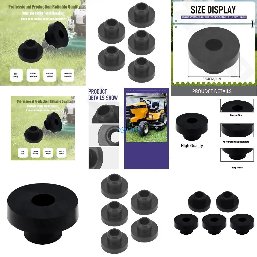 

E15A Pack Of 5 Fuels Grommet Seal For 13mm Gas Port Replacements for Engines CH11 CH12.5 CH13 CH14 CH15 CH26;