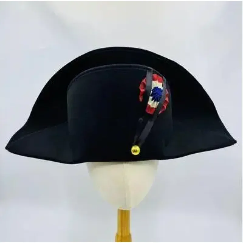 Chapeau français Napoléon, classique, double angle
