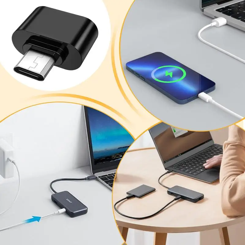 ل Otg نوع C إلى USB محول نوع C ذكر إلى USB أنثى محول إكسسوارات السفر تبديد الحرارة الجيدة الأدوات الصغيرة ل