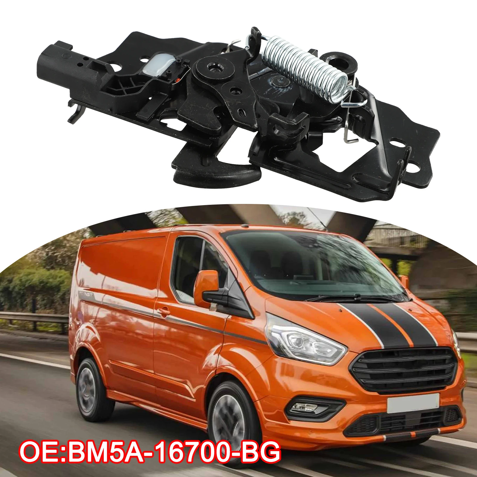for robust Bonnet Catch Latch for Ford For Transit and for custom 5236243 BM5A16700BG Anti Theft Features for Engine Protection
