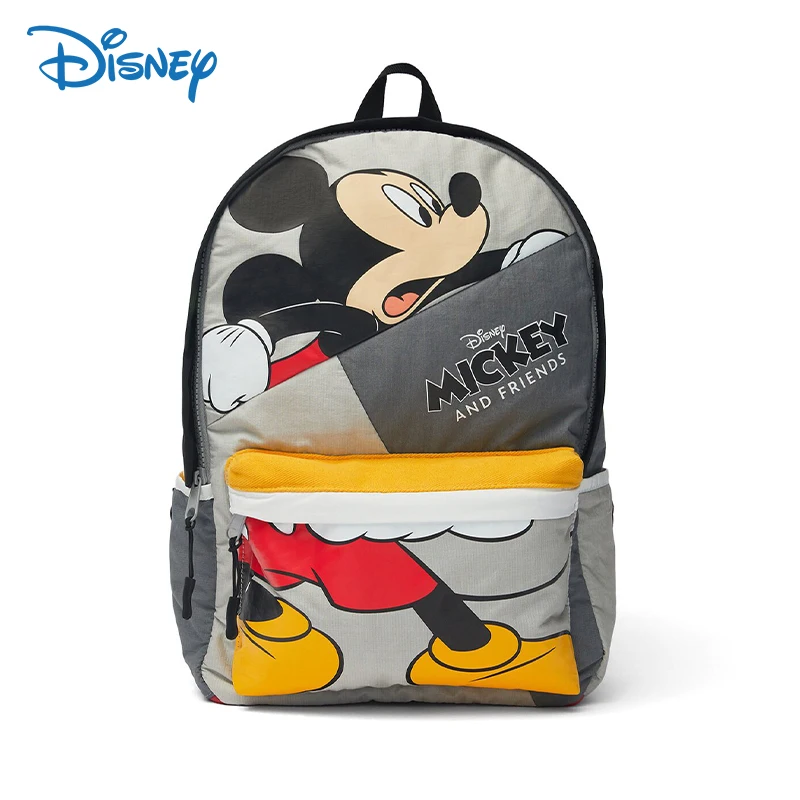 Disney Mickey Mouse Cartoon Canvas Kids Backpack Girls Boy Breathable Kindergarten School Bags Birthday Gift Tiny Backpack